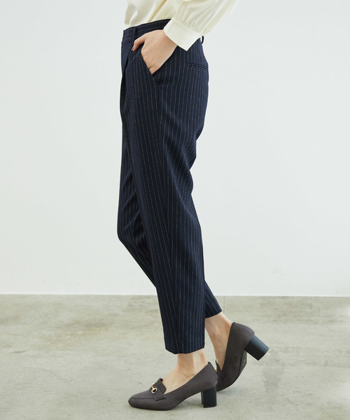 ROPE' PICNIC（ロペピクニック）の「プレミアムフィールテーパードパンツ（その他パンツ・レディース・ブラック/ベージュ系その他/ブルー系その他/キャメル・40/38/36）」の14枚目の写真