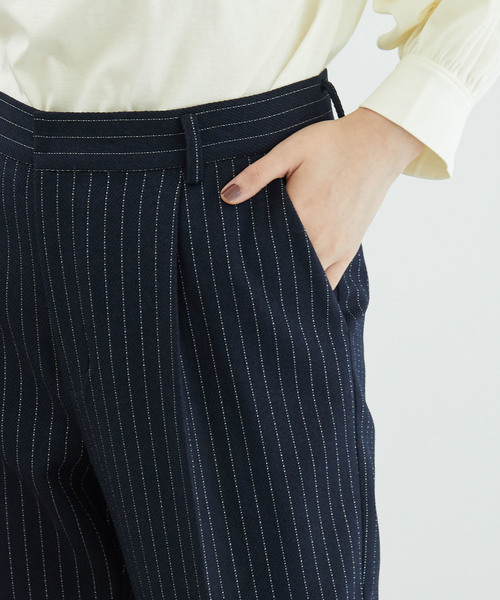 ROPE' PICNIC（ロペピクニック）の「プレミアムフィールテーパードパンツ（その他パンツ・レディース・ブラック/ベージュ系その他/ブルー系その他/キャメル・40/38/36）」の11枚目の写真