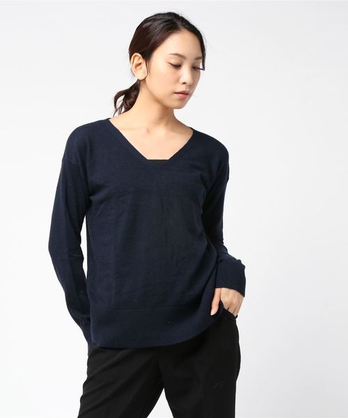 Banana Republic（バナナリパブリック）の「メリノブレンド Vネック