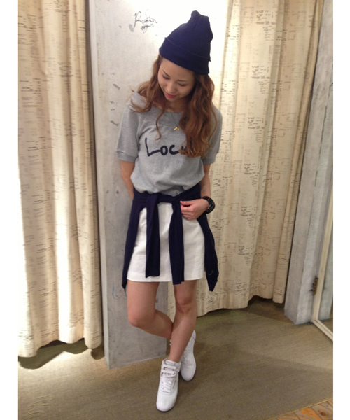 Chico（チコ）の「BOXスカート（スカート・レディース・ホワイト/ネイビー・FREE）」の14枚目の写真