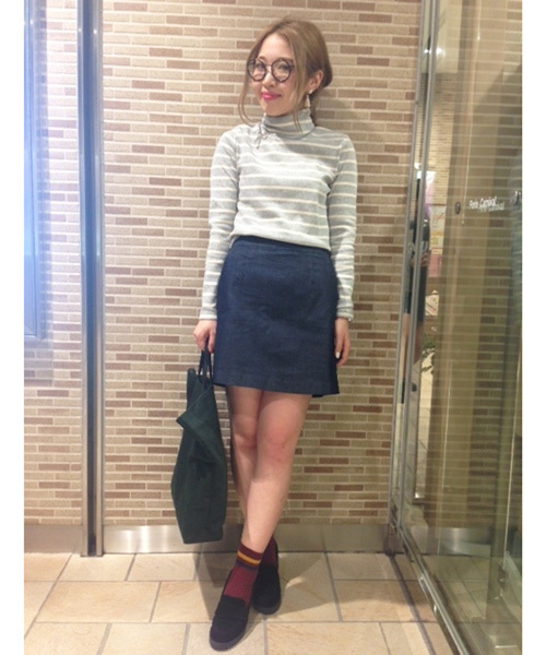 Chico（チコ）の「BOXスカート（スカート・レディース・ホワイト/ネイビー・FREE）」の16枚目の写真