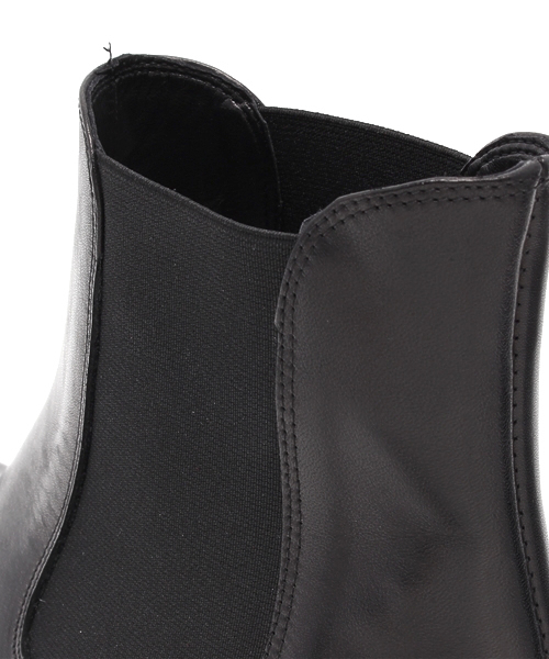 green label relaxing（グリーンレーベルリラクシング）の「［ファビオ ルスコーニ］FABIO RUSCONI サイドゴアブーツ（ブーティ・レディース・ブラック・38/37/36）」の2枚目の写真