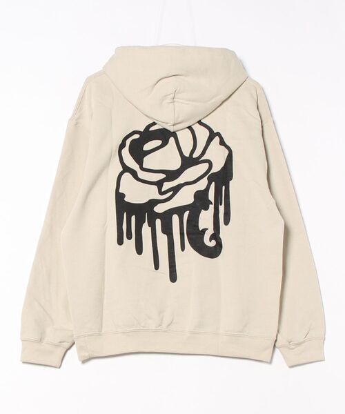 Port(ポート)の「【 eyedy / アイディー 】 SAG ROSE P/O PK(パーカー・メンズ・ブラック/サンドベージュ・M/XL/XXL/L)」の3枚目の写真