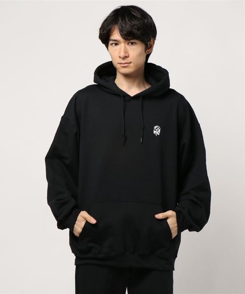 Port(ポート)の「【 eyedy / アイディー 】 SAG ROSE P/O PK(パーカー・メンズ・ブラック/サンドベージュ・M/XL/XXL/L)」の8枚目の写真