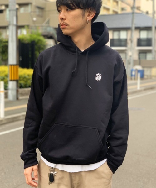 Port(ポート)の「【 eyedy / アイディー 】 SAG ROSE P/O PK(パーカー・メンズ・ブラック/サンドベージュ・M/XL/XXL/L)」の6枚目の写真