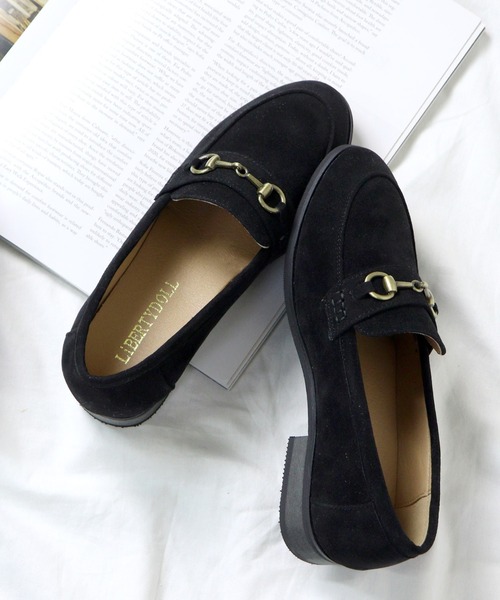 LibertyDoll(リバティードール)の「Liberty Doll / マニッシュ ビットローファー(5476)(ローファー・レディース・ブラック系その他/グレー/ブラウン/ワイン/シルバー/ブラック/ダークブラウン/レッド/ネイビー/キャメル/アイボリー/ブラック×ホワイト/ベージュ/ダークブラウン系/ブラウン系その他/ブラック系その他2・S/LL/SS/L/M/XL)」の5枚目の写真