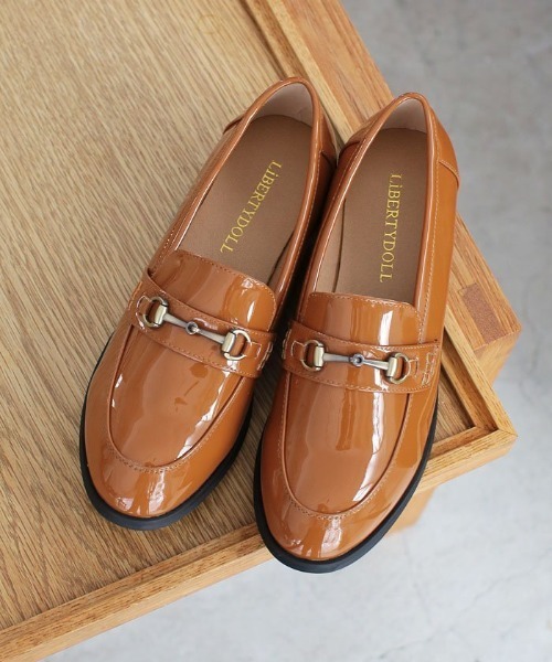 LibertyDoll(リバティードール)の「Liberty Doll / マニッシュ ビットローファー(5476)(ローファー・レディース・ブラック系その他/グレー/ブラウン/ワイン/シルバー/ブラック/ダークブラウン/レッド/ネイビー/キャメル/アイボリー/ブラック×ホワイト/ベージュ/ダークブラウン系/ブラウン系その他/ブラック系その他2・S/LL/SS/L/M/XL)」の13枚目の写真