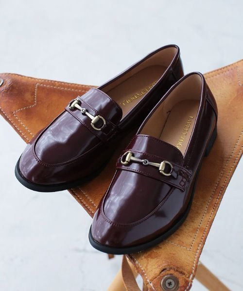 LibertyDoll(リバティードール)の「Liberty Doll / マニッシュ ビットローファー(5476)(ローファー・レディース・ブラック系その他/グレー/ブラウン/ワイン/シルバー/ブラック/ダークブラウン/レッド/ネイビー/キャメル/アイボリー/ブラック×ホワイト/ベージュ/ダークブラウン系/ブラウン系その他/ブラック系その他2・S/LL/SS/L/M/XL)」の15枚目の写真