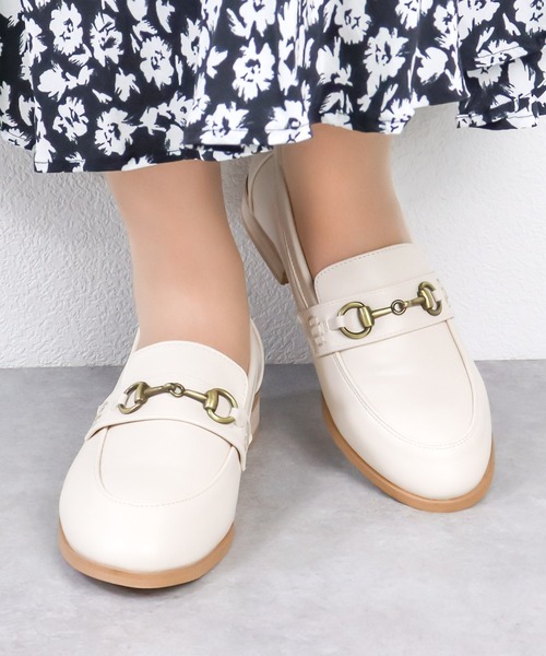 LibertyDoll(リバティードール)の「Liberty Doll / マニッシュ ビットローファー(5476)(ローファー・レディース・ブラック系その他/グレー/ブラウン/ワイン/シルバー/ブラック/ダークブラウン/レッド/ネイビー/キャメル/アイボリー/ブラック×ホワイト/ベージュ/ダークブラウン系/ブラウン系その他/ブラック系その他2・S/LL/SS/L/M/XL)」の2枚目の写真