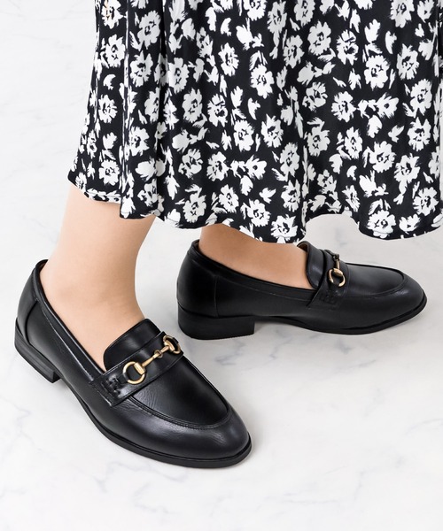 LibertyDoll(リバティードール)の「Liberty Doll / マニッシュ ビットローファー(5476)(ローファー・レディース・ブラック系その他/グレー/ブラウン/ワイン/シルバー/ブラック/ダークブラウン/レッド/ネイビー/キャメル/アイボリー/ブラック×ホワイト/ベージュ/ダークブラウン系/ブラウン系その他/ブラック系その他2・S/LL/SS/L/M/XL)」の6枚目の写真