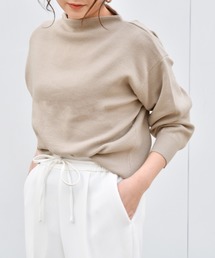 Ambre Neige | ボトルネックシンプルニット/春の新作【WEB/EC限定商品】(ニット/セーター)