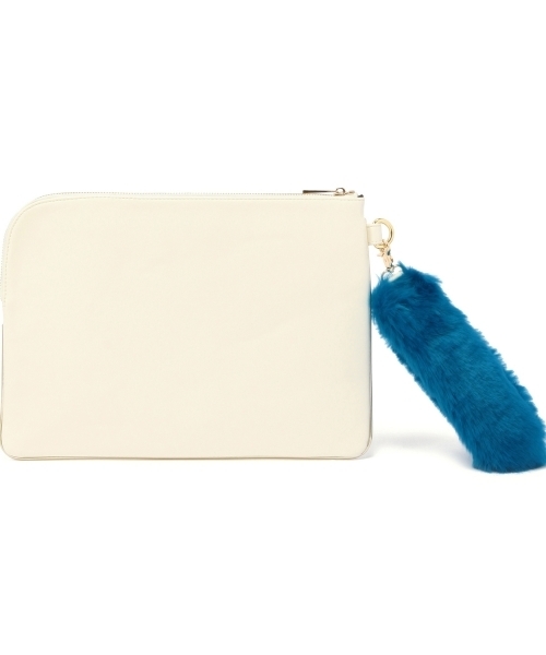 Another Edition（アナザーエディション）の「CONTROL/F FURHDL CLT ◆（クラッチバッグ・レディース・ホワイト/ブラック・フリー）」の5枚目の写真