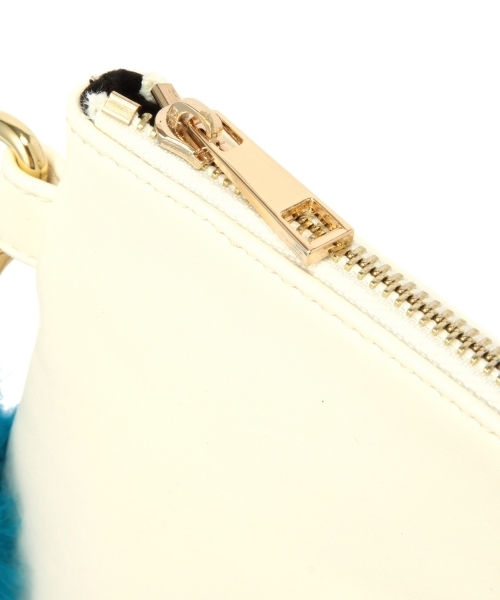 Another Edition（アナザーエディション）の「CONTROL/F FURHDL CLT ◆（クラッチバッグ・レディース・ホワイト/ブラック・フリー）」の7枚目の写真