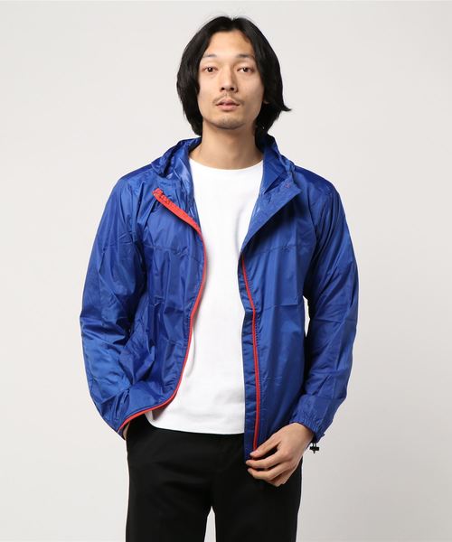 B.I.D.(ビーアイディー)の「防風撥水 軽量ポケッタブルパーカー(ブルゾン・メンズ・カーキ/ブルー/レッド/ネイビー/ブラック系その他/ブラック系その他2/ブラック・MEDIUM/LARGE/X-LARGE)」の6枚目の写真