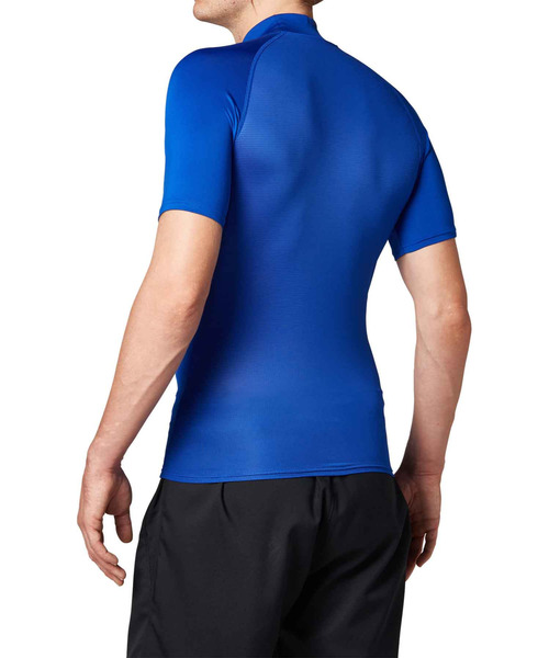 UNDER ARMOUR（アンダーアーマー）の「UAヒートギアアーマー コンプレッション ショートスリーブ モック シャツ（ベースボール/メンズ）（Tシャツ/カットソー・メンズ・ブルー/ネイビー/レッド/ホワイト/ブラック・SM/LG/MD/XXL/3XL/XL）」の7枚目の写真