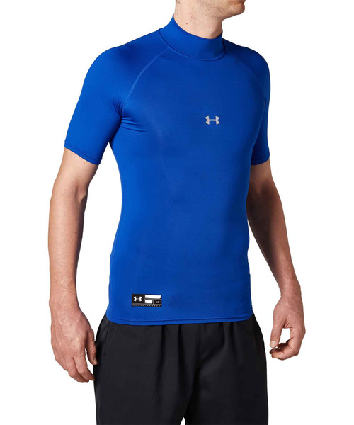 UNDER ARMOUR（アンダーアーマー）の「UAヒートギアアーマー コンプレッション ショートスリーブ モック シャツ（ベースボール/メンズ）（Tシャツ/カットソー・メンズ・ブルー/ネイビー/レッド/ホワイト/ブラック・SM/LG/MD/XXL/3XL/XL）」の22枚目の写真