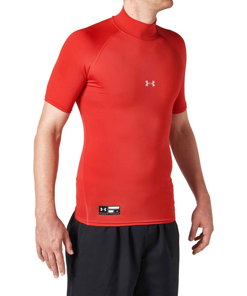 UNDER ARMOUR（アンダーアーマー）の「UAヒートギアアーマー コンプレッション ショートスリーブ モック シャツ（ベースボール/メンズ）（Tシャツ/カットソー・メンズ・ブルー/ネイビー/レッド/ホワイト/ブラック・SM/LG/MD/XXL/3XL/XL）」の20枚目の写真