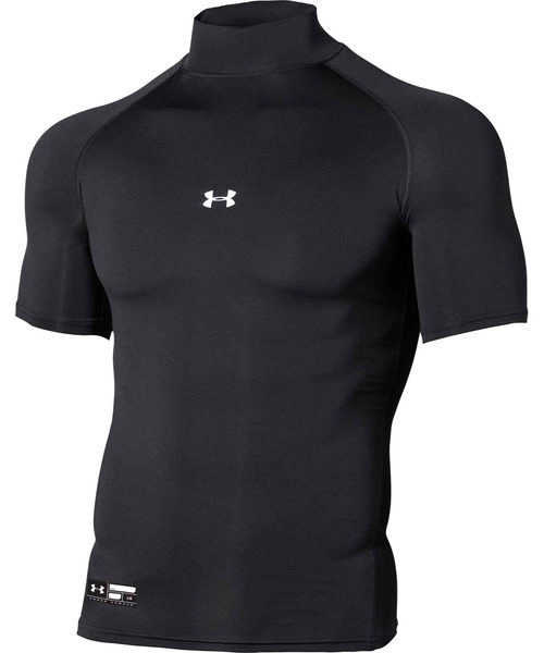 UNDER ARMOUR（アンダーアーマー）の「UAヒートギアアーマー コンプレッション ショートスリーブ モック シャツ（ベースボール/メンズ）（Tシャツ/カットソー・メンズ・ブルー/ネイビー/レッド/ホワイト/ブラック・SM/LG/MD/XXL/3XL/XL）」の8枚目の写真