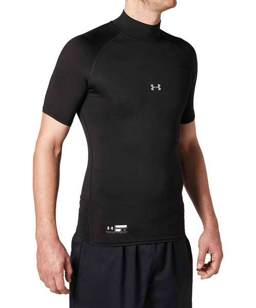 UNDER ARMOUR（アンダーアーマー）の「UAヒートギアアーマー コンプレッション ショートスリーブ モック シャツ（ベースボール/メンズ）（Tシャツ/カットソー・メンズ・ブルー/ネイビー/レッド/ホワイト/ブラック・SM/LG/MD/XXL/3XL/XL）」の21枚目の写真