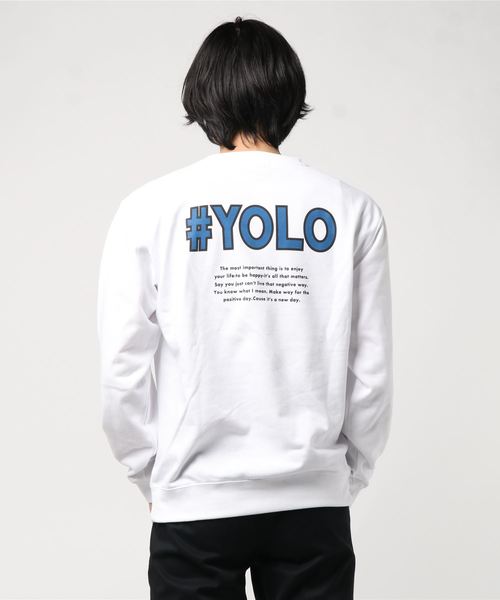 WEGO（ウィゴー）の「WEGO/スイートロゴプルオーバー（スウェット・メンズ・ホワイト/ベージュ/ブルー/ホワイト系その他・SMALL/MEDIUM/LARGE）」の8枚目の写真