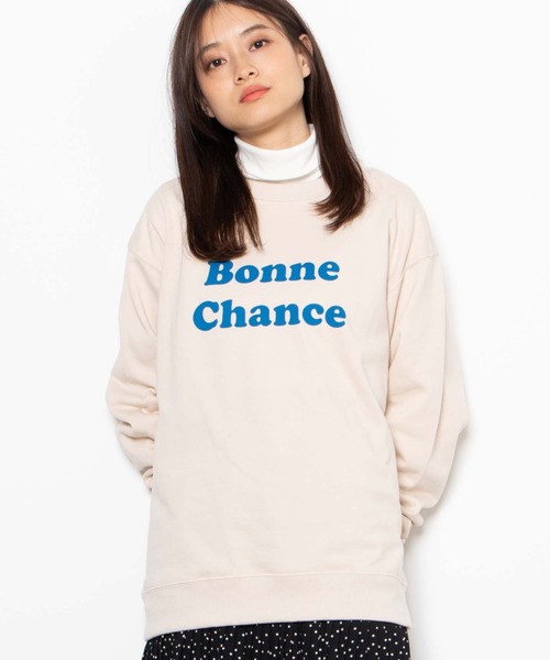 WEGO（ウィゴー）の「WEGO/スイートロゴプルオーバー（スウェット・メンズ・ホワイト/ベージュ/ブルー/ホワイト系その他・SMALL/MEDIUM/LARGE）」の3枚目の写真