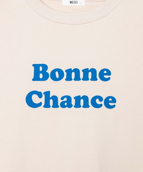 WEGO（ウィゴー）の「WEGO/スイートロゴプルオーバー（スウェット・メンズ・ホワイト/ベージュ/ブルー/ホワイト系その他・SMALL/MEDIUM/LARGE）」の15枚目の写真