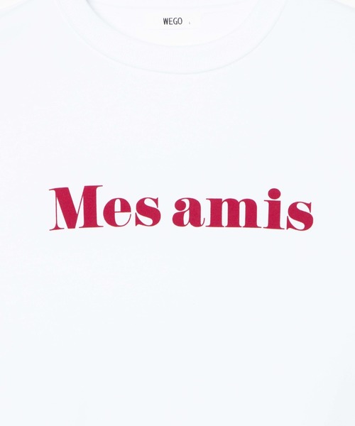 WEGO（ウィゴー）の「WEGO/スイートロゴプルオーバー（スウェット・メンズ・ホワイト/ベージュ/ブルー/ホワイト系その他・SMALL/MEDIUM/LARGE）」の14枚目の写真