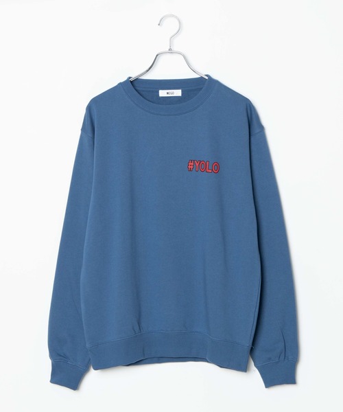 WEGO（ウィゴー）の「WEGO/スイートロゴプルオーバー（スウェット・メンズ・ホワイト/ベージュ/ブルー/ホワイト系その他・SMALL/MEDIUM/LARGE）」の19枚目の写真