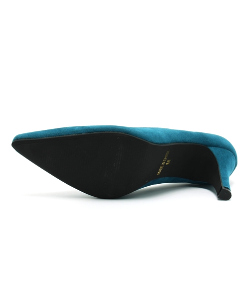 AZUL by moussy(アズールバイマウジー)の「H6cmFスウェードポインテッドトゥパンプス(パンプス・レディース・グリーン/ブラック/レッド/キャメル/ネイビー・LARGE/SMALL/MEDIUM)」の7枚目の写真