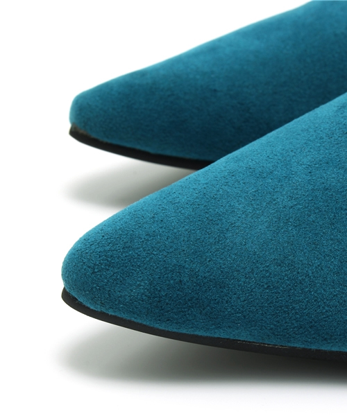 AZUL by moussy(アズールバイマウジー)の「H6cmFスウェードポインテッドトゥパンプス(パンプス・レディース・グリーン/ブラック/レッド/キャメル/ネイビー・LARGE/SMALL/MEDIUM)」の10枚目の写真