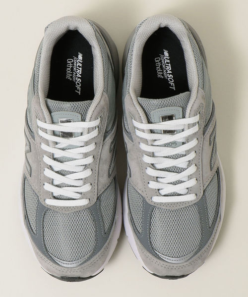 NEW BALANCE（ニューバランス）の「NEW BALANCE:W990（スニーカー・レディース・グレー/ネイビー・24/23/25）」の6枚目の写真