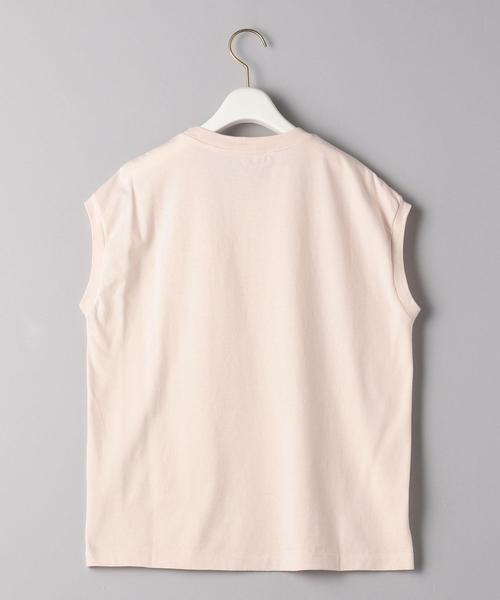 AURALEE（オーラリー）の「＜AURALEE（オーラリー）＞ノースリーブ Tシャツ ■■■（Tシャツ/カットソー・レディース・ホワイト/ブラック/ライトピンク・0）」の4枚目の写真