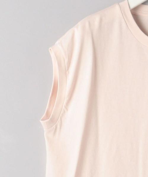 AURALEE（オーラリー）の「＜AURALEE（オーラリー）＞ノースリーブ Tシャツ ■■■（Tシャツ/カットソー・レディース・ホワイト/ブラック/ライトピンク・0）」の6枚目の写真