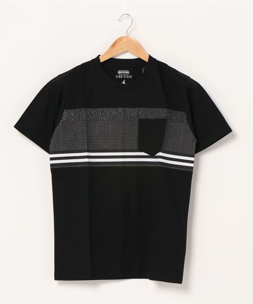 OUTDOOR PRODUCTS APPAREL(アウトドアプロダクツアパレル)の「プリント切替T2 ZERO STAIN 汗ジミが目立たない機能(Tシャツ/カットソー・メンズ・その他1/杢グレー/その他3/その他2/オレンジ/ネイビー/ブラック/ホワイト・MEDIUM/SMALL/X-LARGE/LARGE)」の3枚目の写真