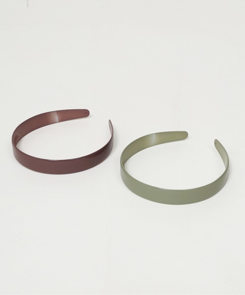 WC（ダブル シー）の「WC/ワイドカチューシャ（カチューシャ・レディース・ブラック/ベージュ/ブラウン/グリーン・FREE）」の20枚目の写真