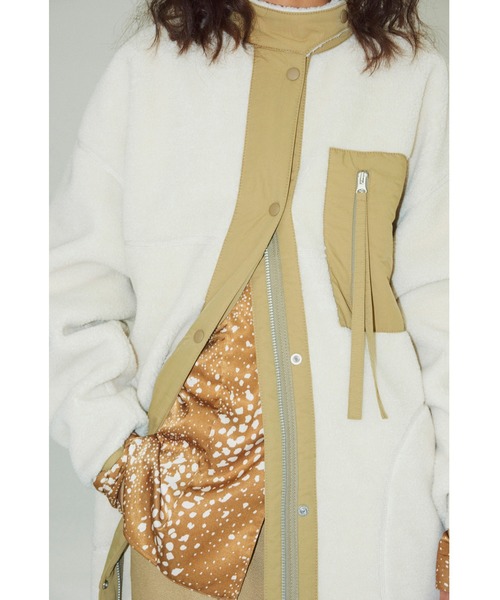 TODAYFUL（トゥデイフル）の「サテンドットシャツ（シャツ/ブラウス・レディース・ネイビー/キャメル・FREE）」の13枚目の写真