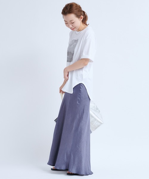 MONOEARTH(モノアース)の「【MONOEARTH/モノアース】フォトTシャツ(Tシャツ/カットソー・レディース・ホワイト・FREE)」の20枚目の写真