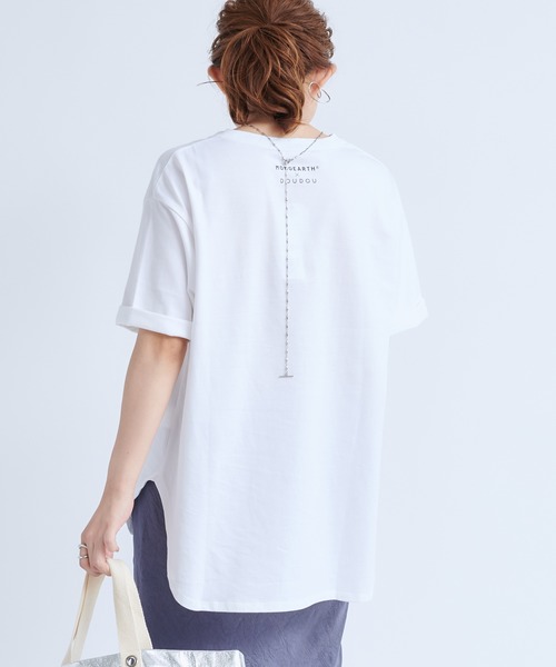 MONOEARTH(モノアース)の「【MONOEARTH/モノアース】フォトTシャツ(Tシャツ/カットソー・レディース・ホワイト・FREE)」の13枚目の写真