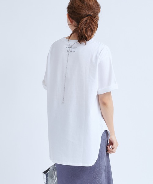 MONOEARTH(モノアース)の「【MONOEARTH/モノアース】フォトTシャツ(Tシャツ/カットソー・レディース・ホワイト・FREE)」の12枚目の写真