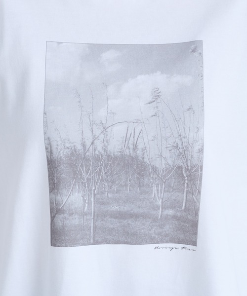 MONOEARTH(モノアース)の「【MONOEARTH/モノアース】フォトTシャツ(Tシャツ/カットソー・レディース・ホワイト・FREE)」の6枚目の写真