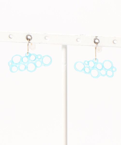 tone(トーン)の「【PAPER ART WORKS】bubble(ピアス(両耳用)・レディース・アクア・FREE)」の5枚目の写真