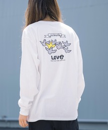 MARK GONZALES 別注 プリントL/S TEE コラボロンT
