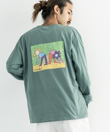 MARK GONZALES 別注 プリントL/S TEE コラボロンT