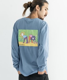 MARK GONZALES 別注 プリントL/S TEE コラボロンT