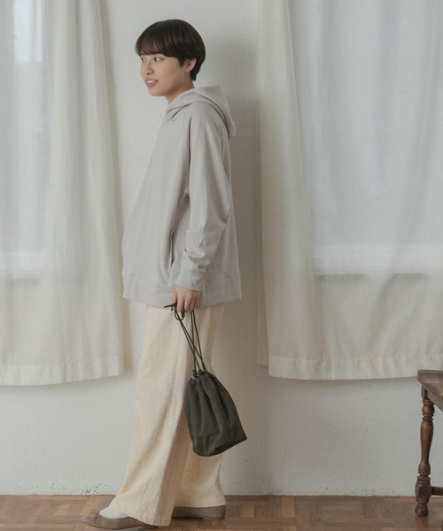 FORK&SPOON（フォークアンドスプーン）の「FORK&SPOON　コーデュロイパンツ∴（その他パンツ・レディース・ブラウン/アイボリー/グレー系その他・1/2）」の14枚目の写真