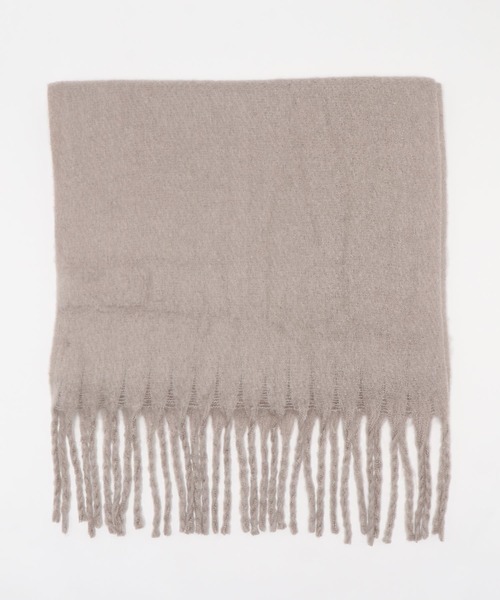 apres jour（アプレジュール）の「ふわふわフリンジマフラー【ZOZOTOWN限定アイテム】（マフラー・レディース・アイボリー/モカ/ライトベージュ/グレイッシュベージュ・ﾌﾘ-）」の17枚目の写真