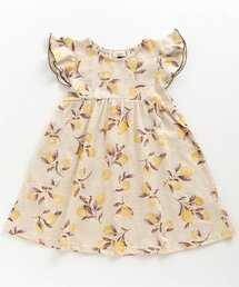 レモン柄ワンピース