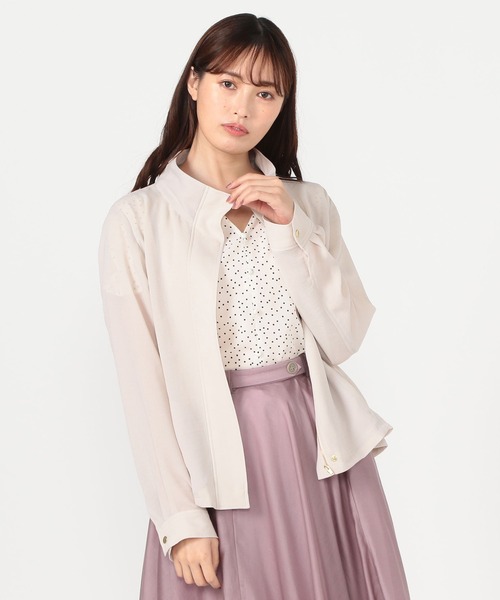 LAISSE PASSE（レッセパッセ）の「スタンドカラージョーゼット