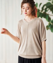 GeeRA | 【21夏新着】接触冷感！前後2WAYドルマンニット(ニット/セーター)