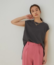 ADAM ET ROPE' | オーバーサイズノースリーブTEE(Tシャツ/カットソー)